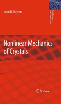 Paperback Nonlinear Mechanics of Crystals Book