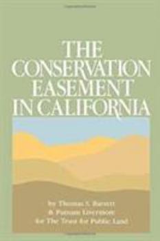 Hardcover The Conservation Easement in California Book