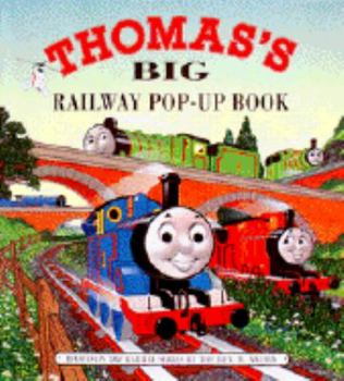 Hardcover Thomas's Big Railway Pop-Up Book