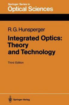 Paperback Integrated optics, theory and technology (Springer series in optical sciences) Book
