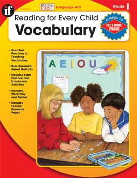 Paperback Vocabulary, Grade 1 (Reading for Every Child) Book