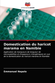Paperback Domestication du haricot marama en Namibie [French] Book