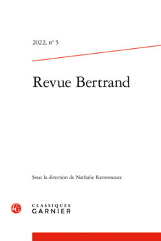 Paperback Revue Bertrand [French] Book