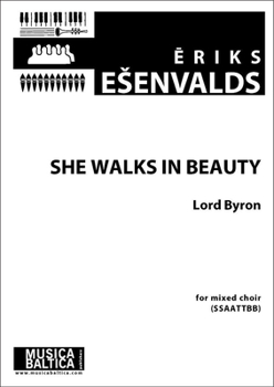 Paperback She Walks in Beauty for Ssaattbb Choir: Choral Octavo Book