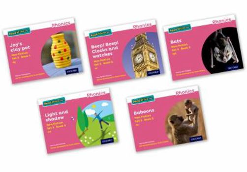 Paperback Read Write Inc. Phonics: Pink Set 3 Non-fiction Mixed Pack of 5 Book