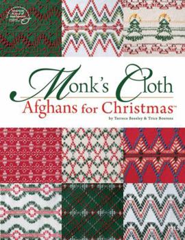 Paperback Monk's Cloth Afghans for Christmas Book