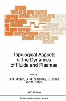 Hardcover Topological Aspects of the Dynamics of Fluids and Plasmas Book