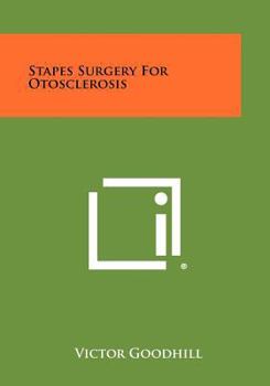 Paperback Stapes Surgery for Otosclerosis Book