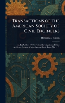 Hardcover Transactions of the American Society of Civil Engineers Book