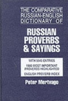 Hardcover Dictionary of Russian Proverbs Bilingual Book