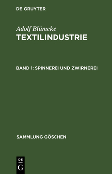 Hardcover Spinnerei und Zwirnerei [German] Book