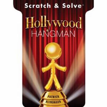 Paperback Scratch & Solve(r) Hollywood Hangman Book