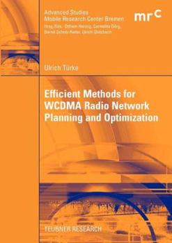 Paperback Efficient Methods for Wcdma Radio Network Planning and Optimization Book