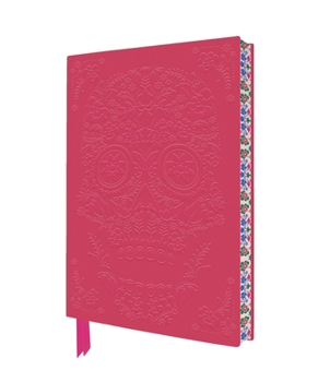 Paperback Flower Sugar Skull Artisan Art Notebook (Flame Tree Journals) Book