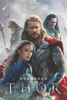 Paperback THOR Notebook: Organize Notes, Ideas, Follow Up, Project Management, 6" x 9" (15.24 x 22.86 cm) - 110 Pages - Durable Soft Cover - Li Book