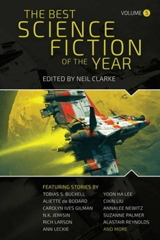 Hardcover The Best Science Fiction of the Year: Volume Five Book