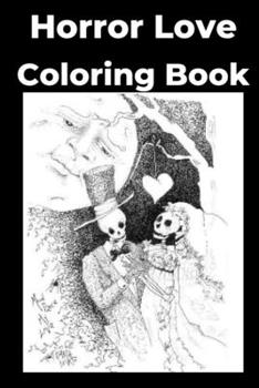 Paperback Horror Love Coloring Book