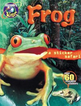 Paperback Frog: A Sticker Safari [With 60 Reusable Stickers] Book