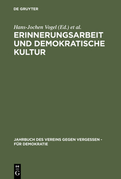 Hardcover Erinnerungsarbeit und demokratische Kultur [German] Book