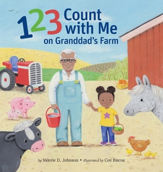 Hardcover 1 2 3 Count with Me on Granddad's Farm Book