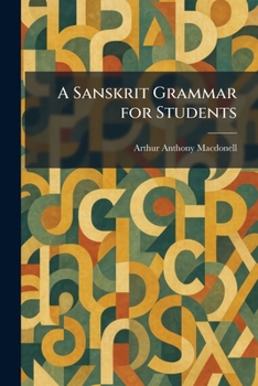 Paperback A Sanskrit Grammar for Students Book