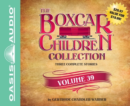 Audio CD The Boxcar Children Collection Volume 39: The Great Detective Race, the Ghost at the Drive-In Movie, the Mystery of the Traveling Tomatoes Book