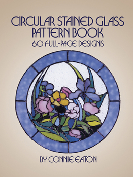 Paperback Circular Stained Glass Pattern Book: 60 Full-Page Designs Book