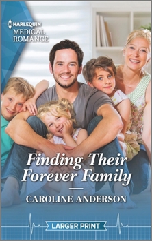 Mass Market Paperback Finding Their Forever Family [Large Print] Book