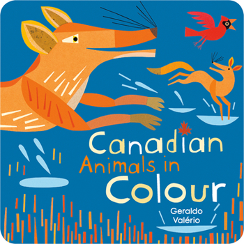Board book Canadian Animals in Colour Book