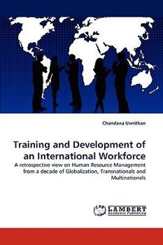 Paperback Training and Development of an International Workforce Book