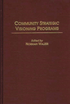 Hardcover Community Strategic Visioning Programs Book
