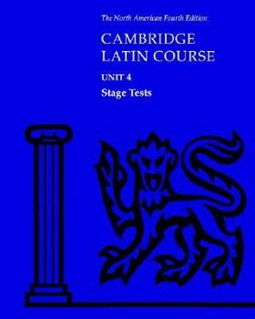 Spiral-bound North American Cambridge Latin Course Unit 4 Stage Tests Book