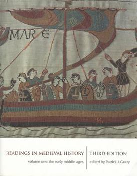 Paperback Readings in Medieval History, Volume I: The Early Middle Ages, Third Edition Book