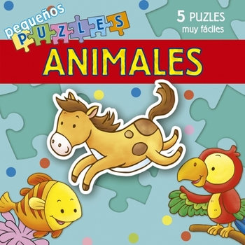 Hardcover Pequeños Puzles - Animales [Spanish] Book