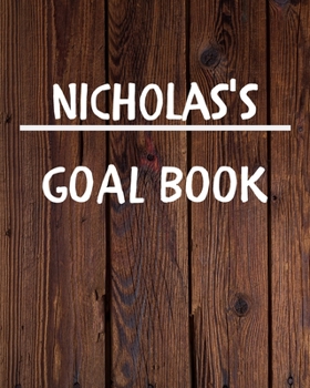 Paperback David's Goal Book: New Year Planner Goal Journal Gift for David / Notebook / Diary / Unique Greeting Card Alternative Book