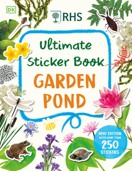 Paperback Ultimate Sticker Book Garden Pond Book