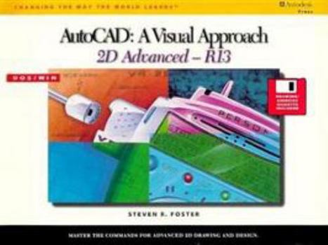 Paperback AutoCAD Visual Approach Series: 2D Advanced R13 Book