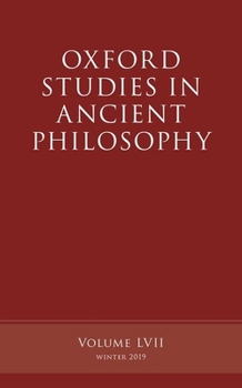 Paperback Oxford Studies in Ancient Philosophy, Volume 57 Book