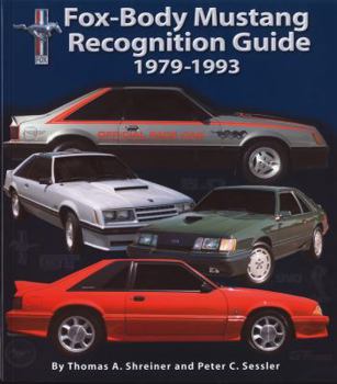 Paperback Fox-Body Mustang Recognition Guide 1979-1993 Book