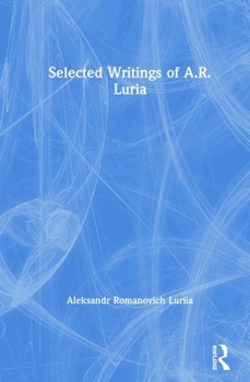 Hardcover Selected Writings of A.R. Luria Book