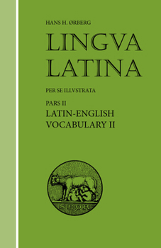 Paperback Lingua Latina: Pars II: Latin-English Vocabulary II [Latin] Book