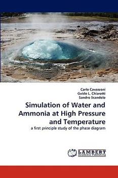 Paperback Simulation of Water and Ammonia at High Pressure and Temperature Book