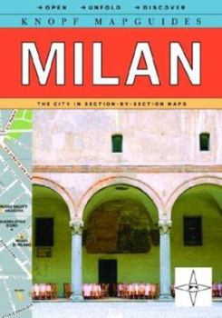 Paperback Knopf Mapguide: Milan Book