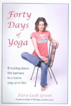 Paperback Forty Days of Yoga Book
