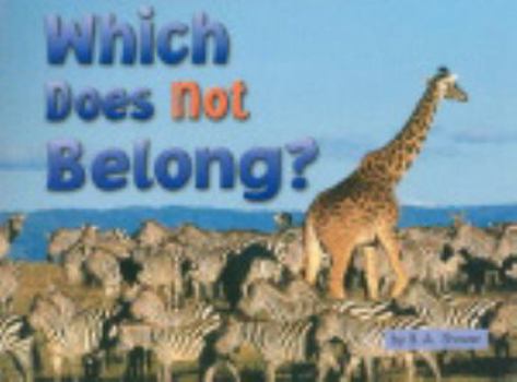 Paperback Which Does Not Belong, Grades K-1 (Steck-Vaughn Shutterbug Books Leveled Readers: Math) Book