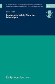 Paperback Emergenzen Auf Der Stufe Des Lebendigen [German] Book