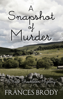 Library Binding A Snapshot of Murder [Large Print] Book