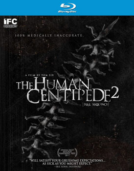 Blu-ray The Human Centipede 2: Full Sequence Book