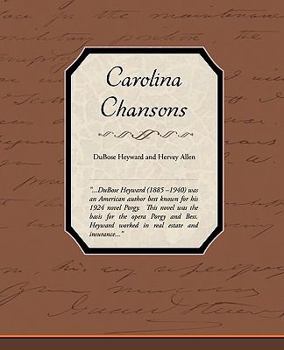 Carolina Chansons: Legends of the Low Country