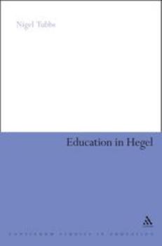 Paperback Education in Hegel Book